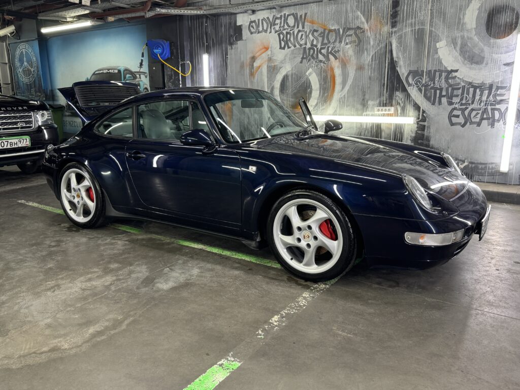 Porsche 911 (993) после комплексной мойки кузова и химчистки салона