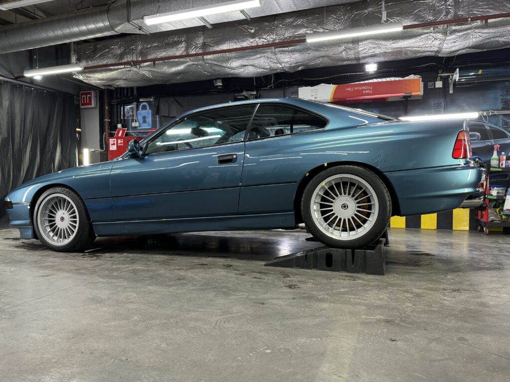 BMW Alpina B12 5.7 E31 №014 перед оклейкой полиуретановой пленкой